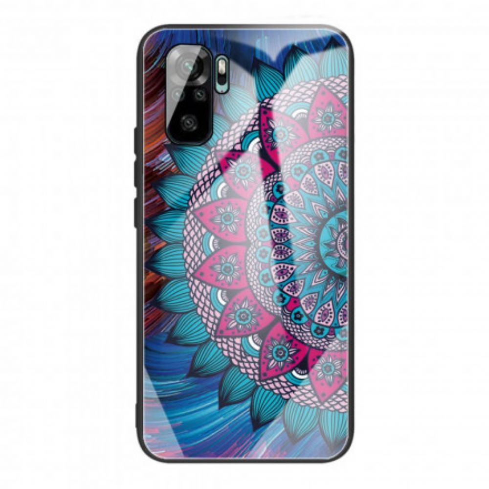 Hoesje voor Xiaomi Redmi Note 10 / 10S Mandala Van Gehard Glas