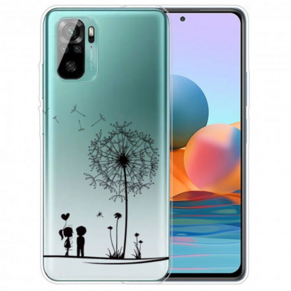 Hoesje voor Xiaomi Redmi Note 10 / 10S Paardebloem Liefde