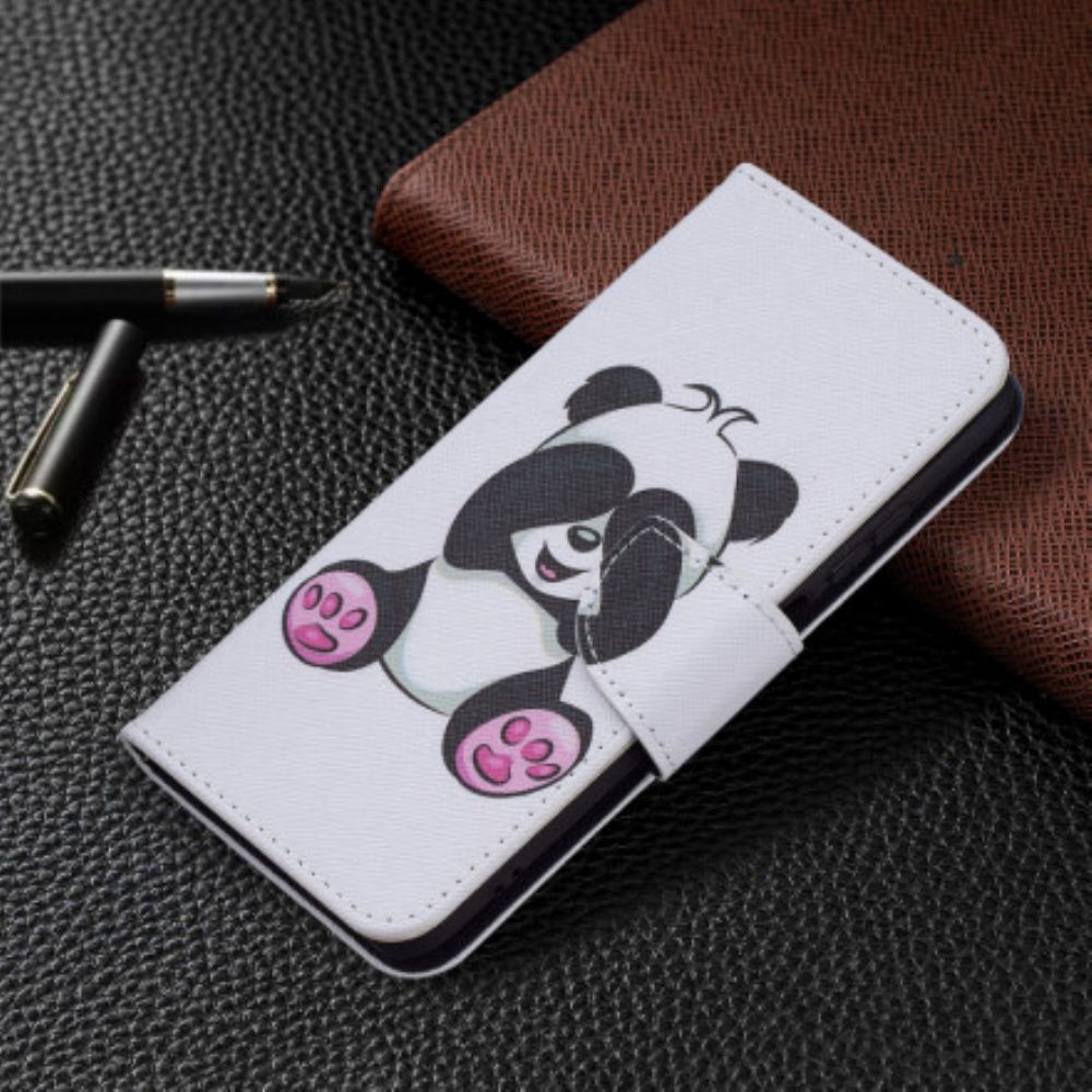 Leren Hoesje voor Xiaomi Redmi Note 10 / 10S Pandaplezier