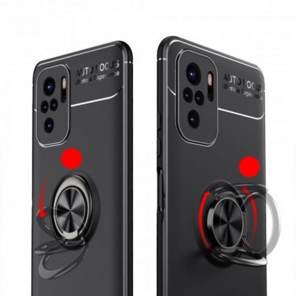Telefoonhoesje voor Xiaomi Redmi Note 10 / 10S Draaiende Ring