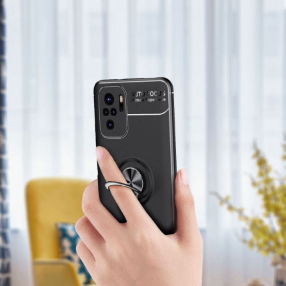 Telefoonhoesje voor Xiaomi Redmi Note 10 / 10S Draaiende Ring