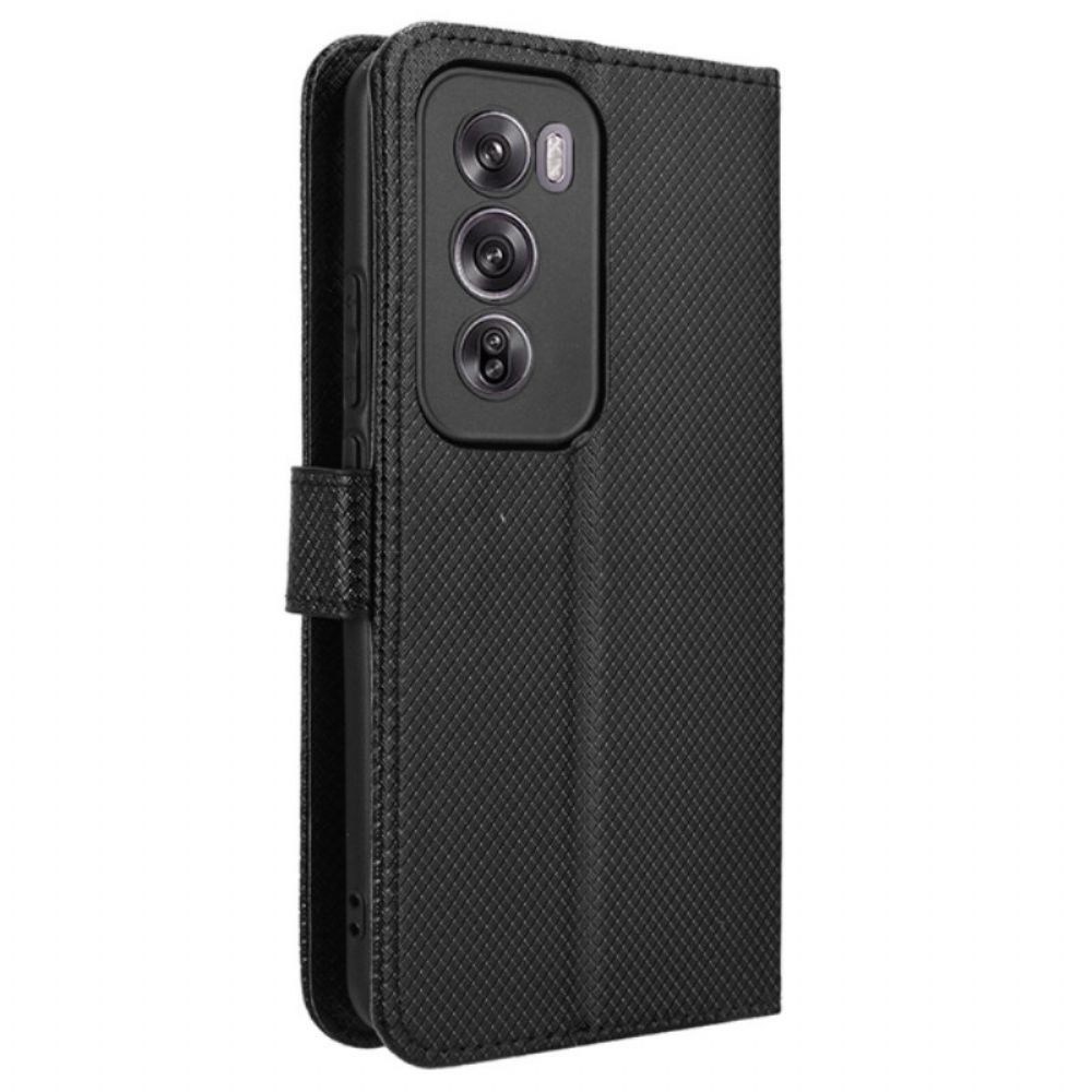 Flip Case Leren Oppo Reno 12 Pro 5g Bandsteken