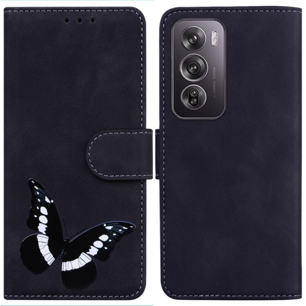 Folio-hoesje Oppo Reno 12 Pro 5g Telefoonhoesje Vlinderprint