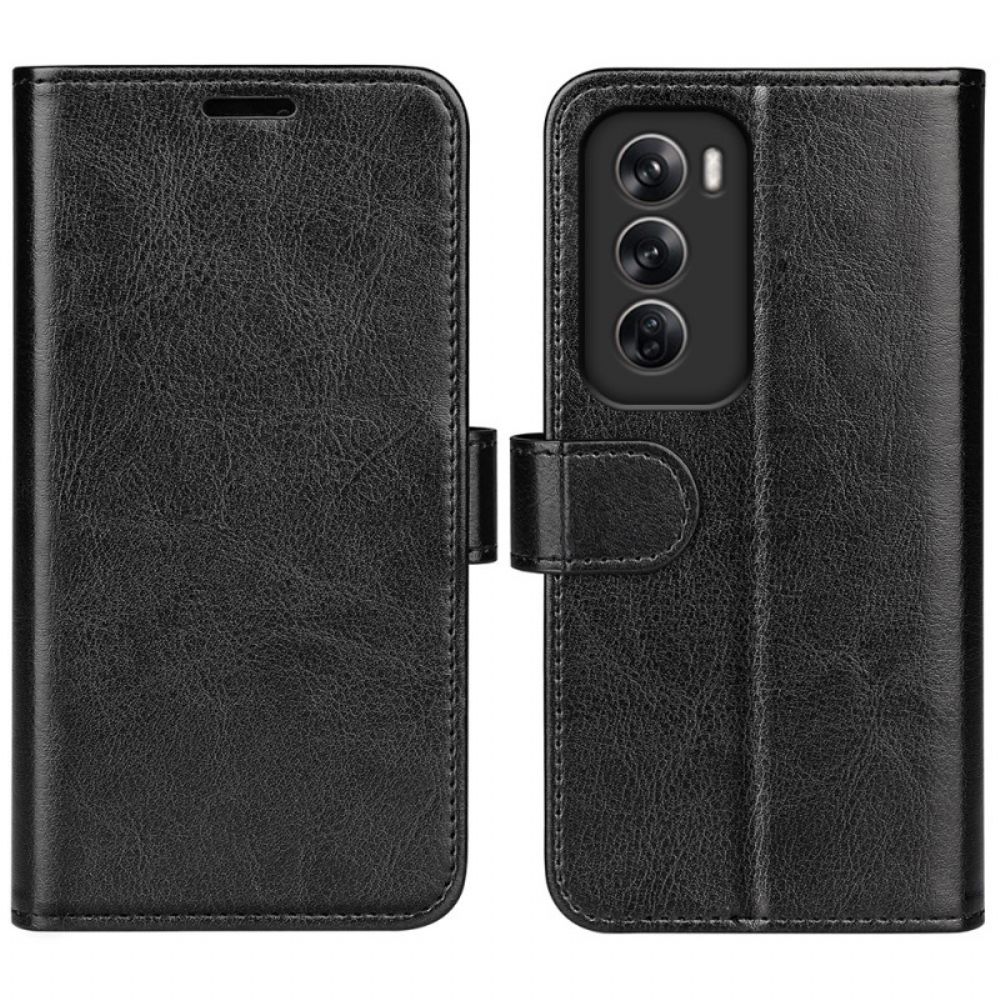 Leren Hoesje Voor Oppo Reno 12 Pro 5g Vintage