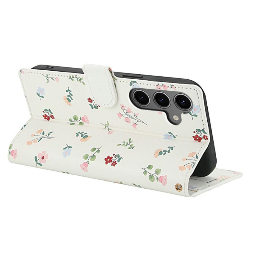 Bescherming Hoesje Samsung Galaxy S25 Fe Bloemenkoord