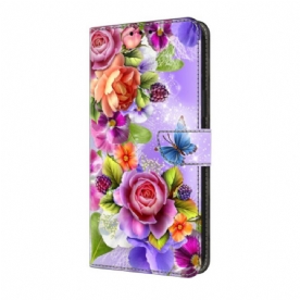 Bescherming Hoesje Samsung Galaxy S25 Fe Kleurrijk Bloemenpatroon