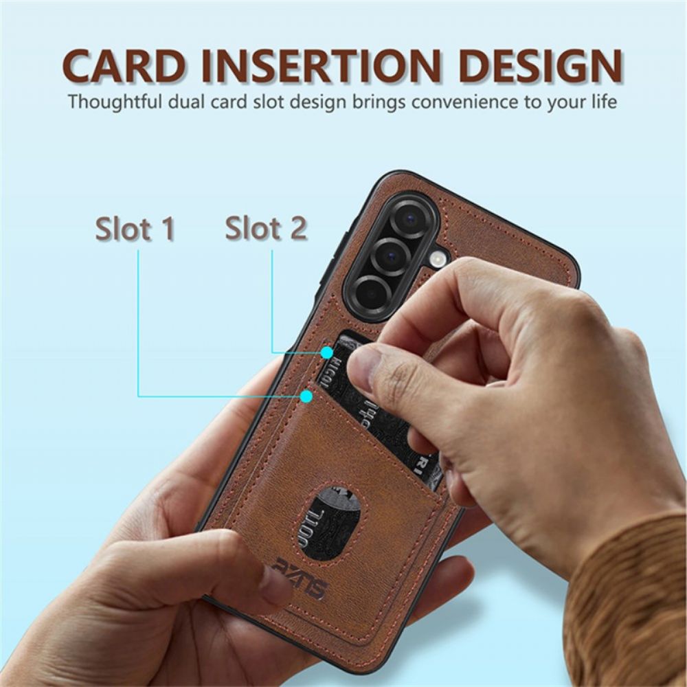 Cover Hoesje Samsung Galaxy S25 Fe Telefoonhoesje Azns Kaarthouder