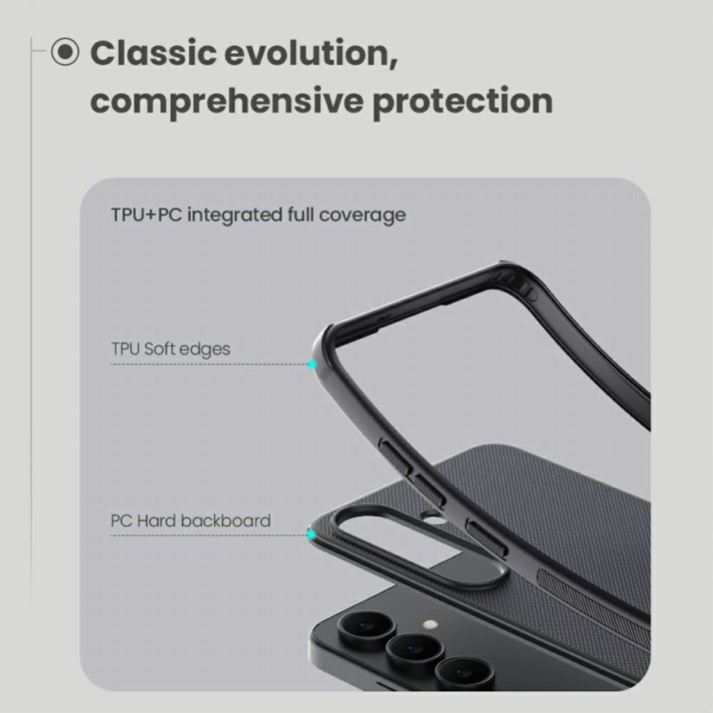 Cover Hoesje Samsung Galaxy S25 Fe Telefoonhoesje Compatibel Met Magsafe Frosted Shield Pro Nillkin