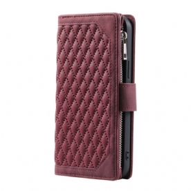 Flip Case Leren Samsung Galaxy S25 Fe Gewatteerd
