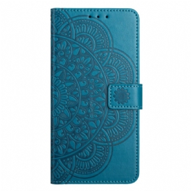 Flip Case Leren Samsung Galaxy S25 Fe Mandala-print