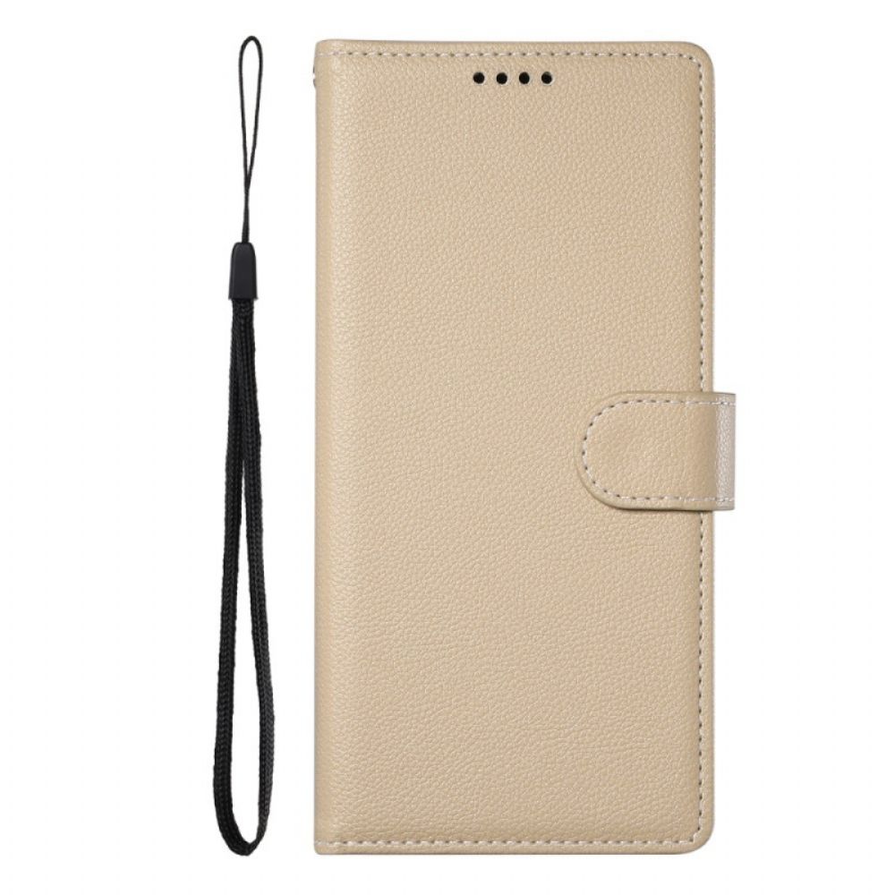 Folio-hoesje Samsung Galaxy S25 Fe Effen Leereffect