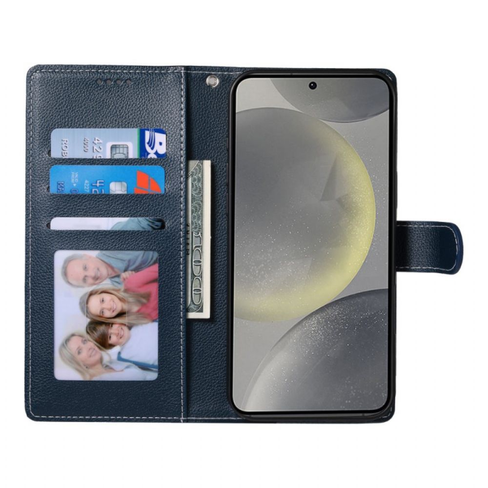 Folio-hoesje Samsung Galaxy S25 Fe Effen Leereffect