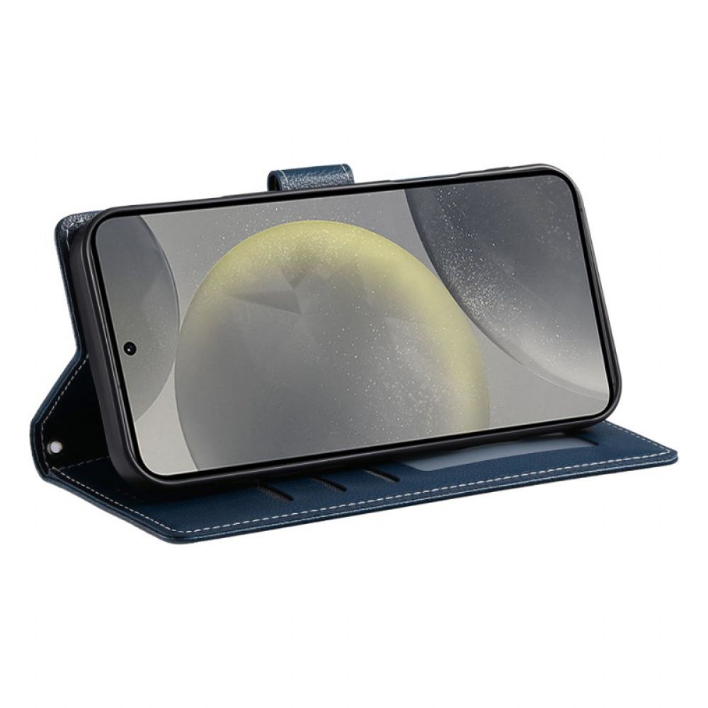 Folio-hoesje Samsung Galaxy S25 Fe Effen Leereffect