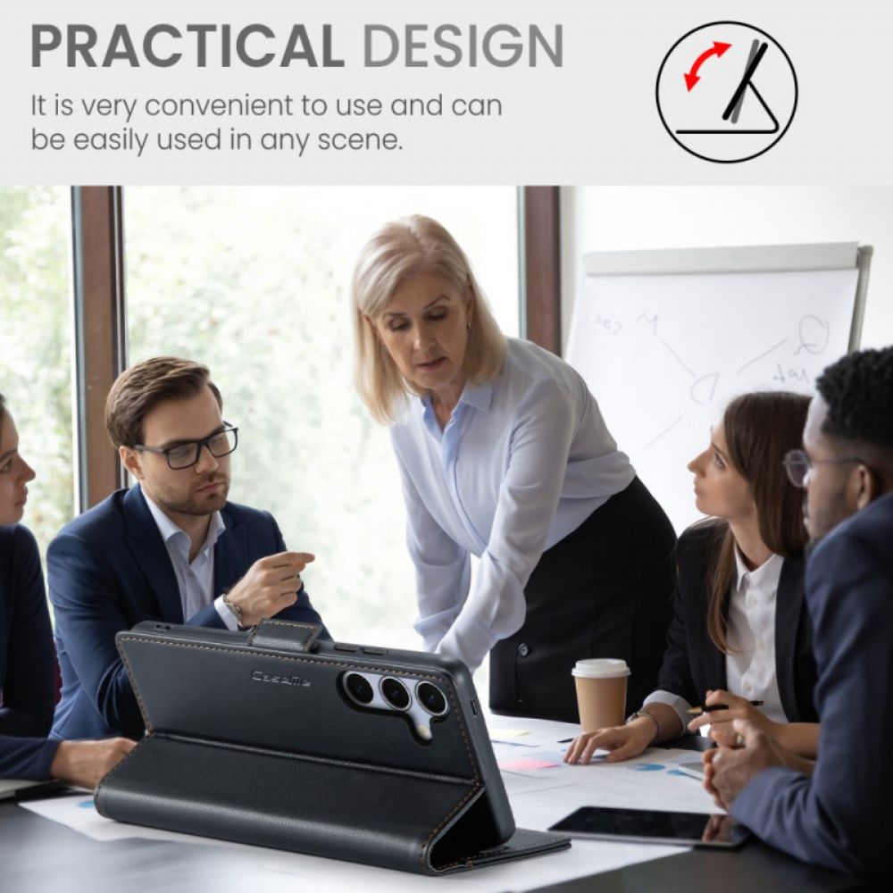 Folio-hoesje Samsung Galaxy S25 Fe Telefoonhoesje Caseme