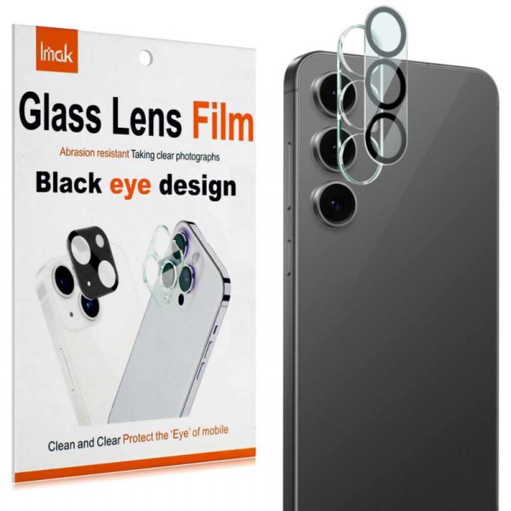 Gehard Glazen Lensbeschermer Voor Samsung Galaxy S25 Fe (zwart Cirkeldesign) Imak