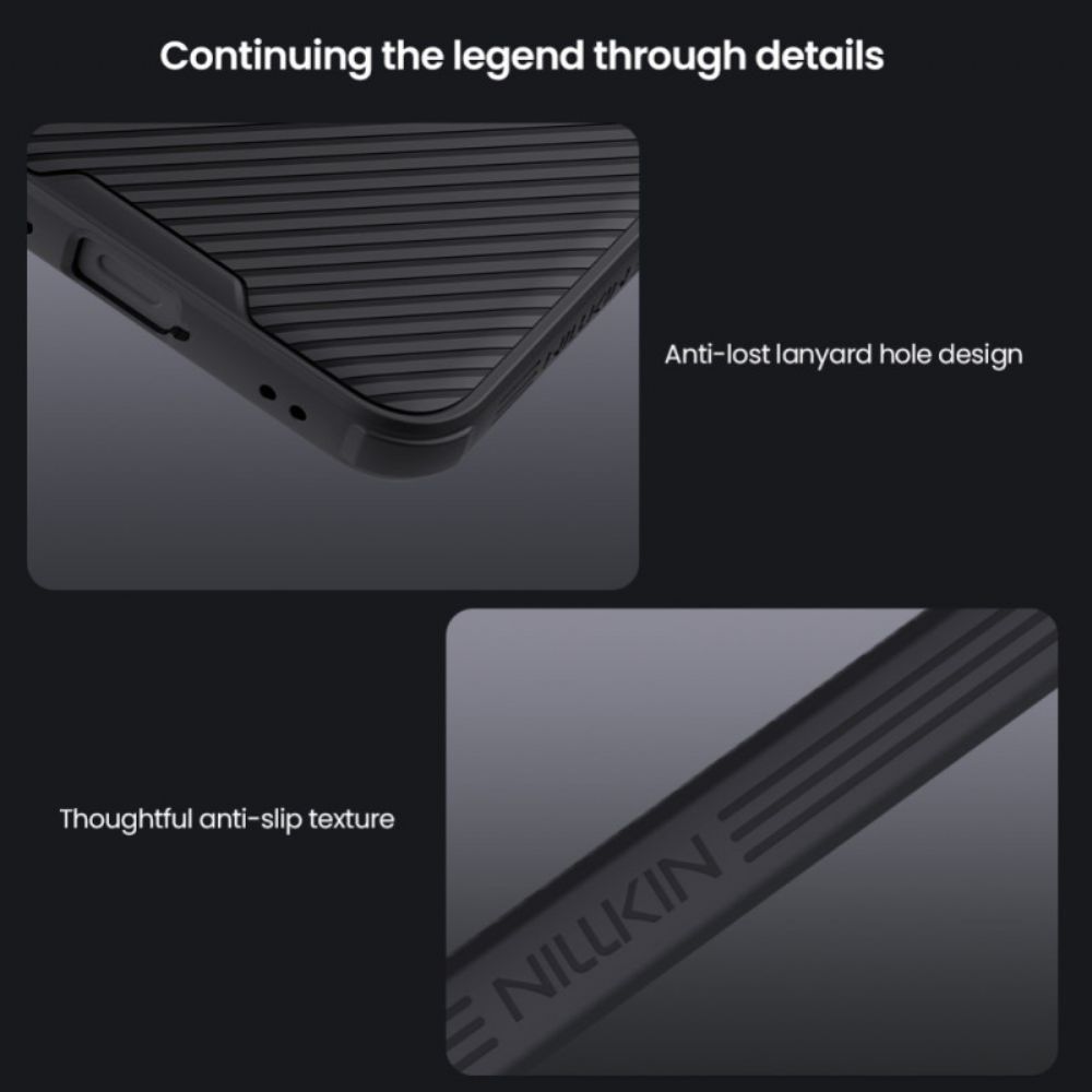 Hoesje Samsung Galaxy S25 Fe Camshield Pro Series Nillkin Bescherming Hoesje