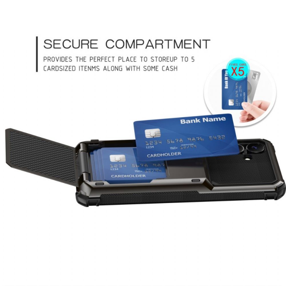 Hoesje Samsung Galaxy S25 Fe Flip Kaarthouder Bescherming Hoesje