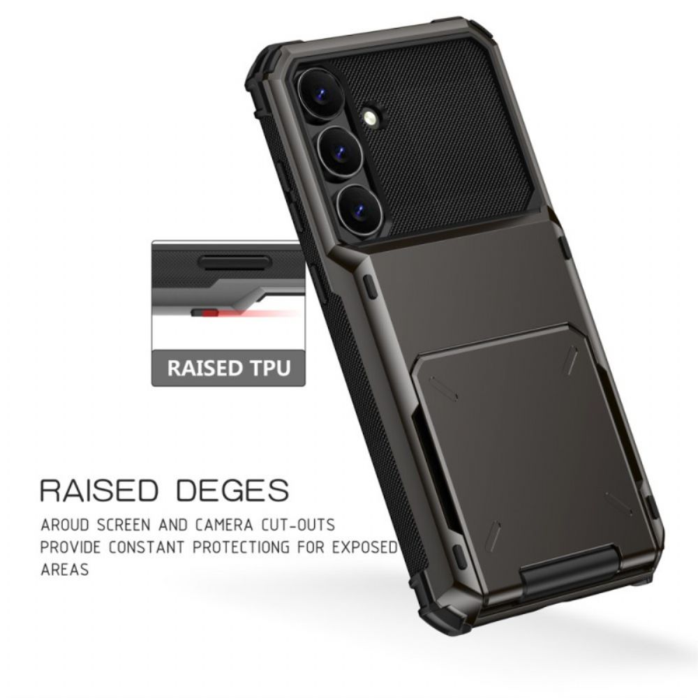 Hoesje Samsung Galaxy S25 Fe Flip Kaarthouder Bescherming Hoesje