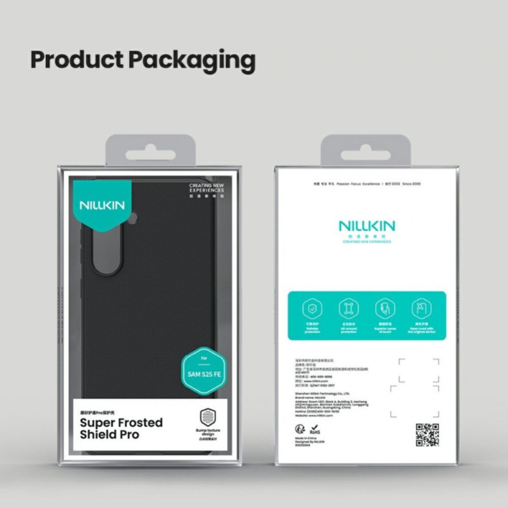 Hoesje Samsung Galaxy S25 Fe Frosted Shield Nillkin Bescherming Hoesje