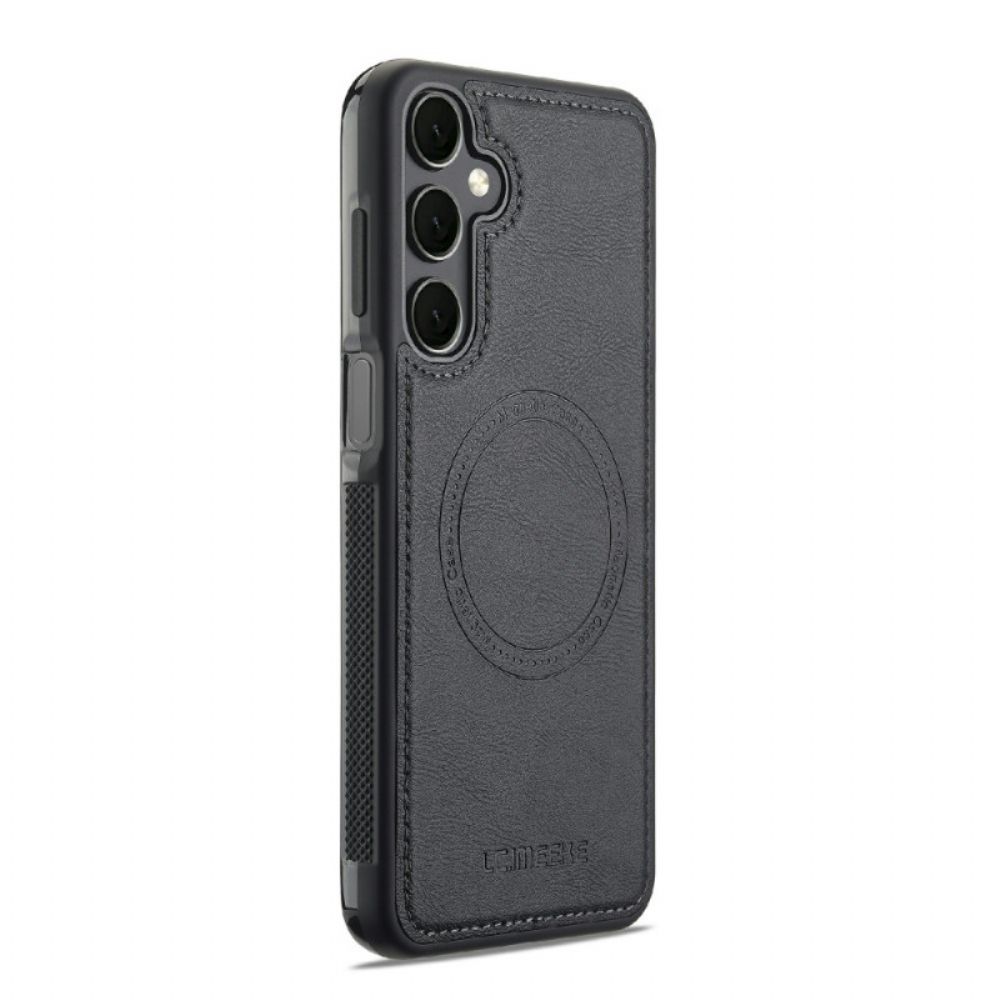 Hoesje Samsung Galaxy S25 Fe Magsafe Compatibel Leerstijl