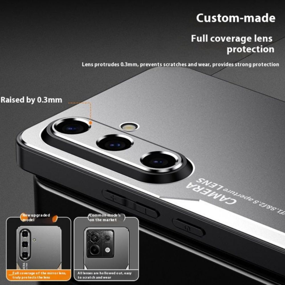 Hoesje Samsung Galaxy S25 Fe Metaaleffect