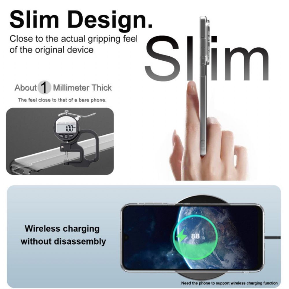 Hoesje Samsung Galaxy S25 Fe Ux-5 Serie Imak Bescherming Hoesje