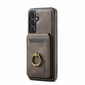 Hoesje Voor Samsung Galaxy S25 Fe Afneembare Magnetische Kaarthouder