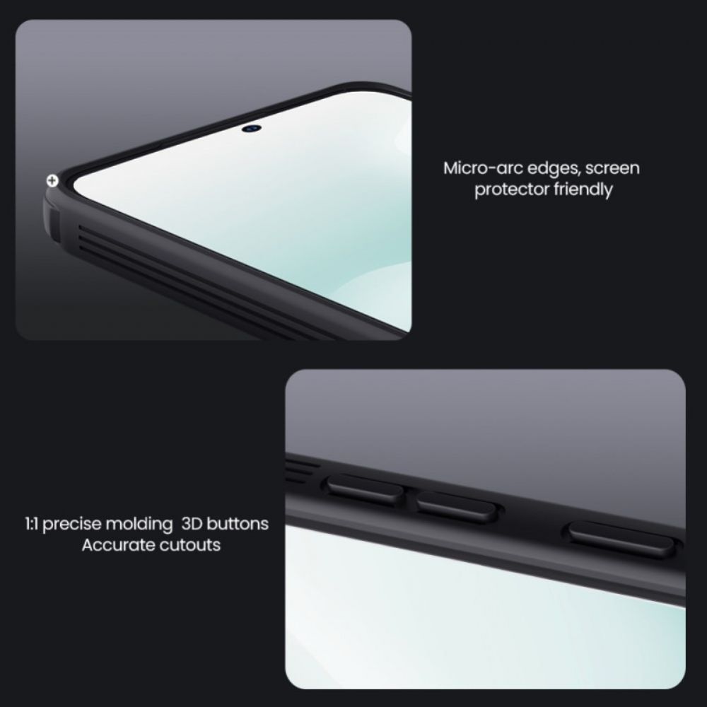 Hoesje Voor Samsung Galaxy S25 Fe Compatibel Met Magsafe Camshield Pro Nillkin