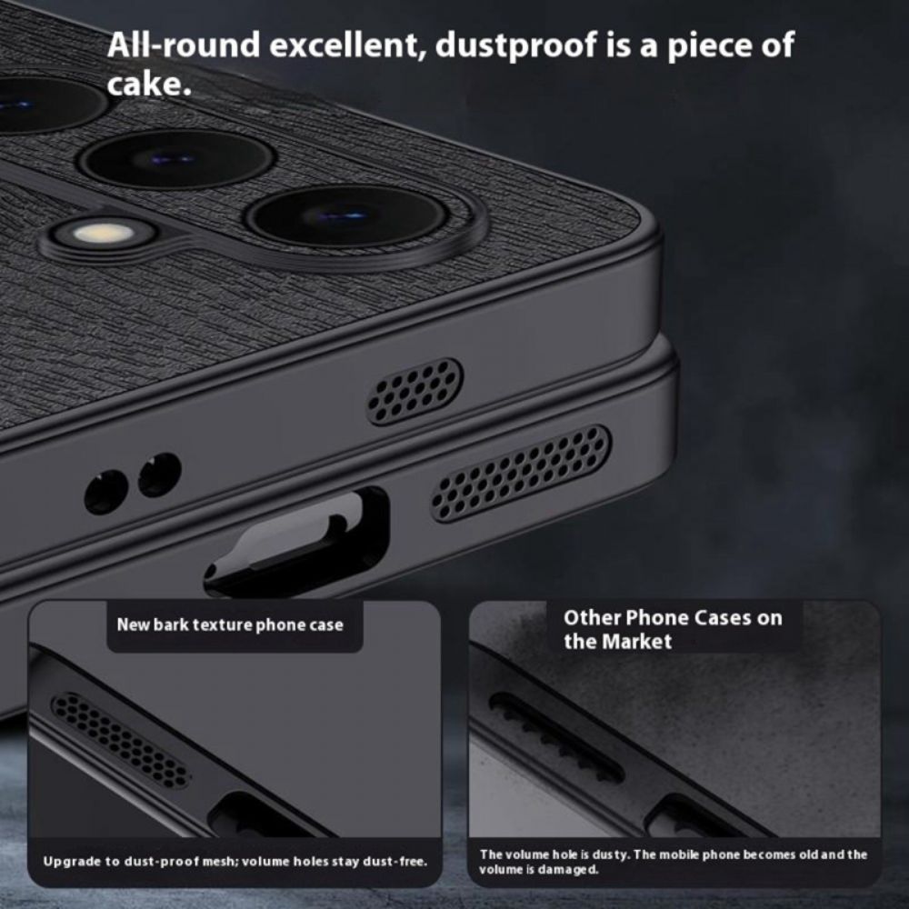 Hoesje Voor Samsung Galaxy S25 Fe Houtnerf