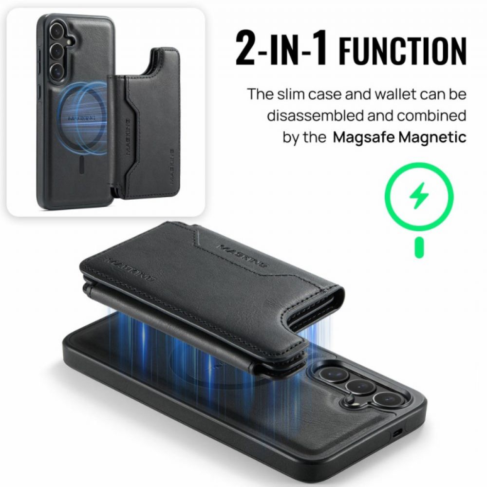 Hoesje Voor Samsung Galaxy S25 Fe Magnetische Magking-kaart Houder