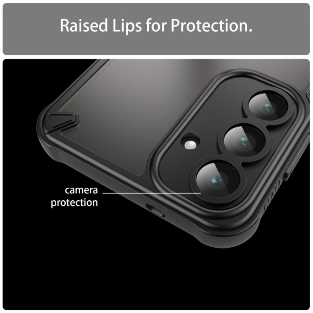 Hoesje Voor Samsung Galaxy S25 Fe Semi-transparant