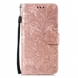 Leren Hoesje Samsung Galaxy S25 Fe Mandala-print Bescherming Hoesje