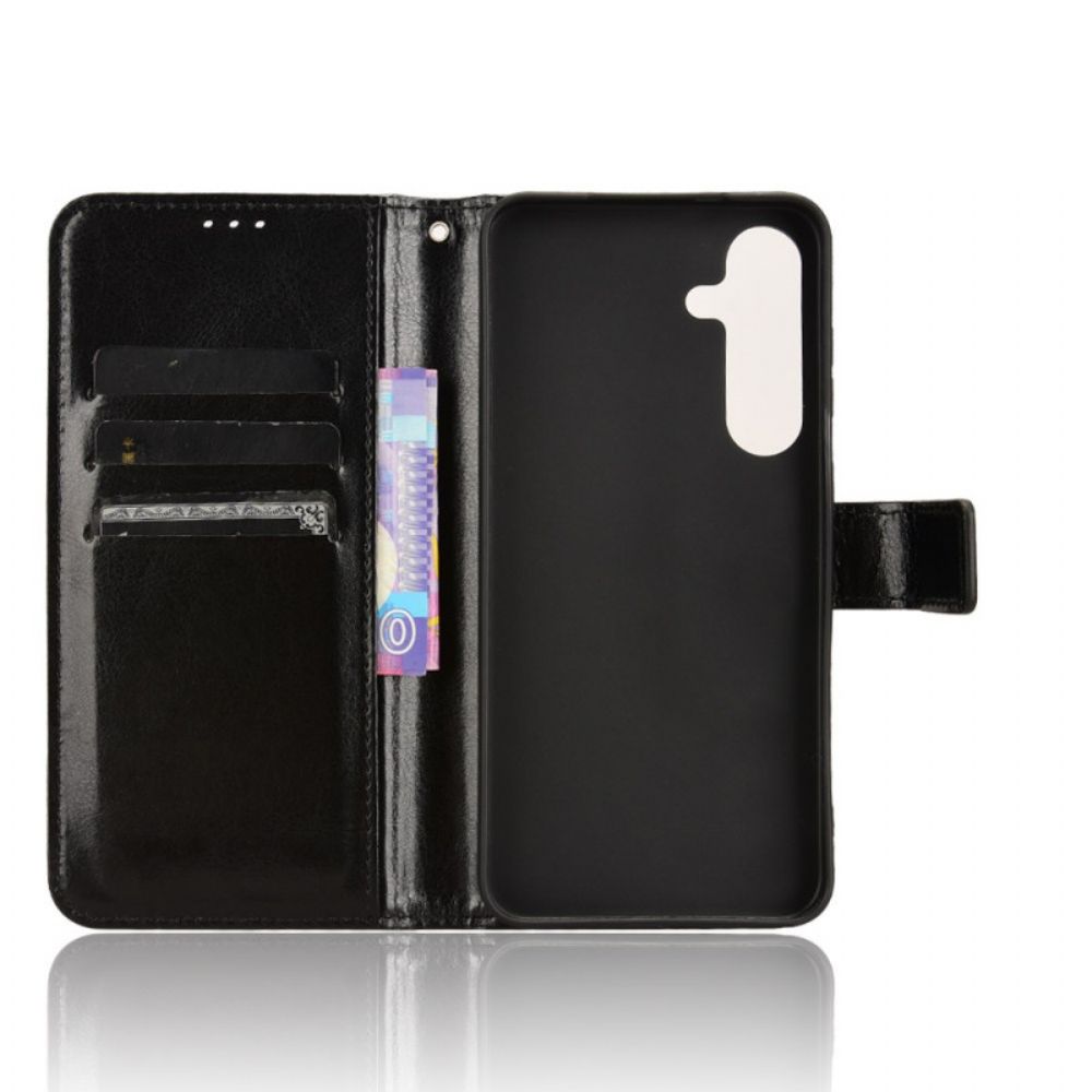 Leren Hoesje Samsung Galaxy S25 Fe Opvallend Kunstleer