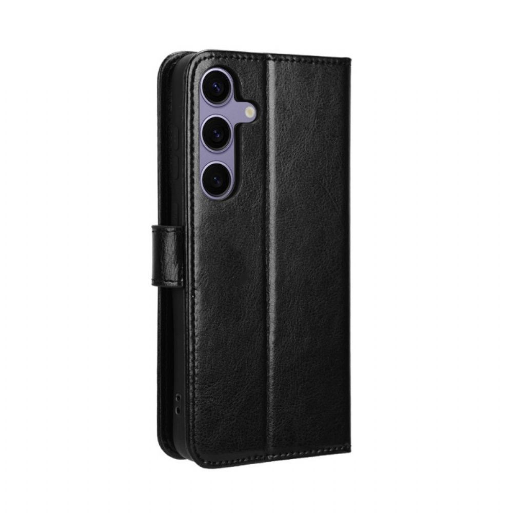 Leren Hoesje Samsung Galaxy S25 Fe Opvallend Kunstleer