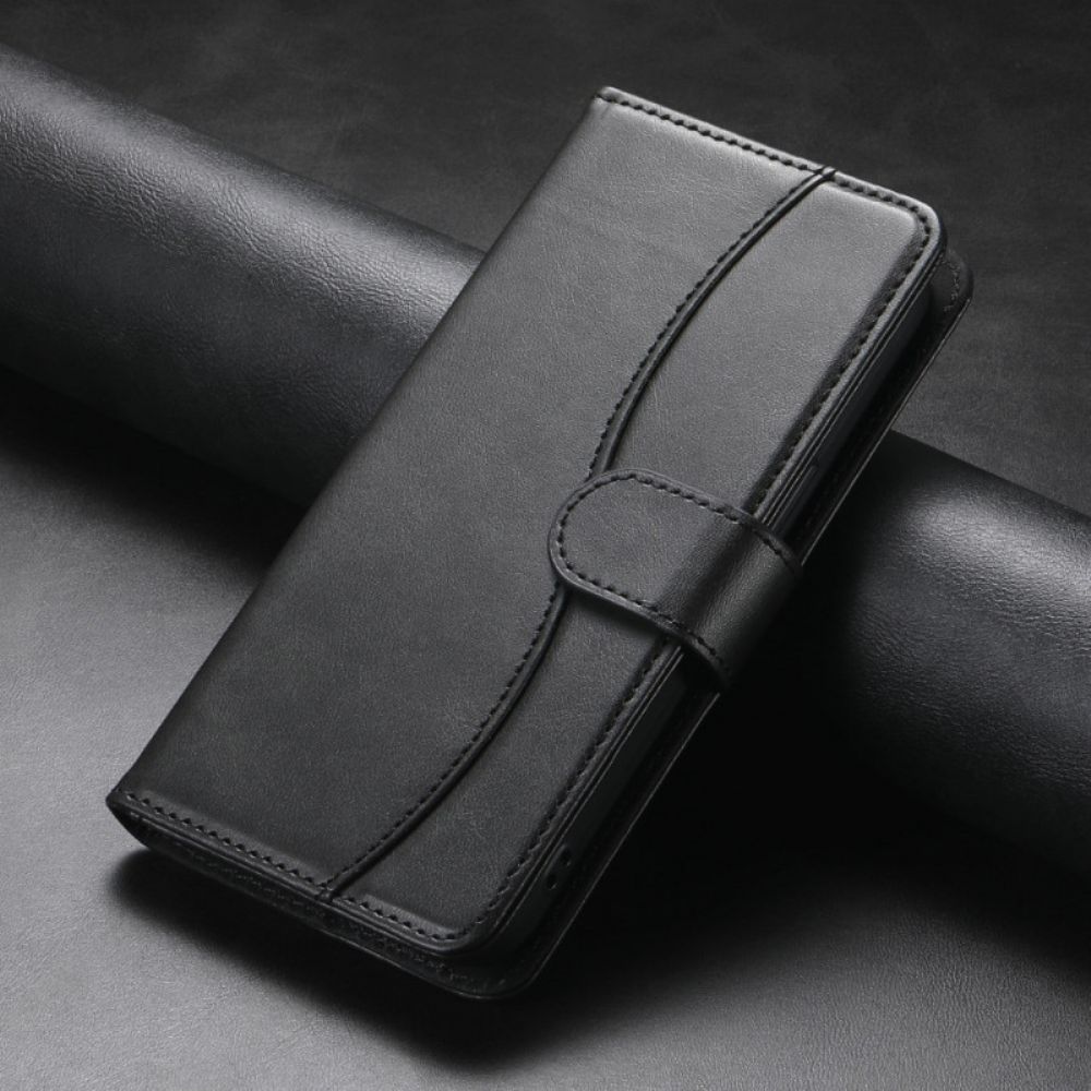 Leren Hoesje Samsung Galaxy S25 Fe S-design Band Bescherming Hoesje