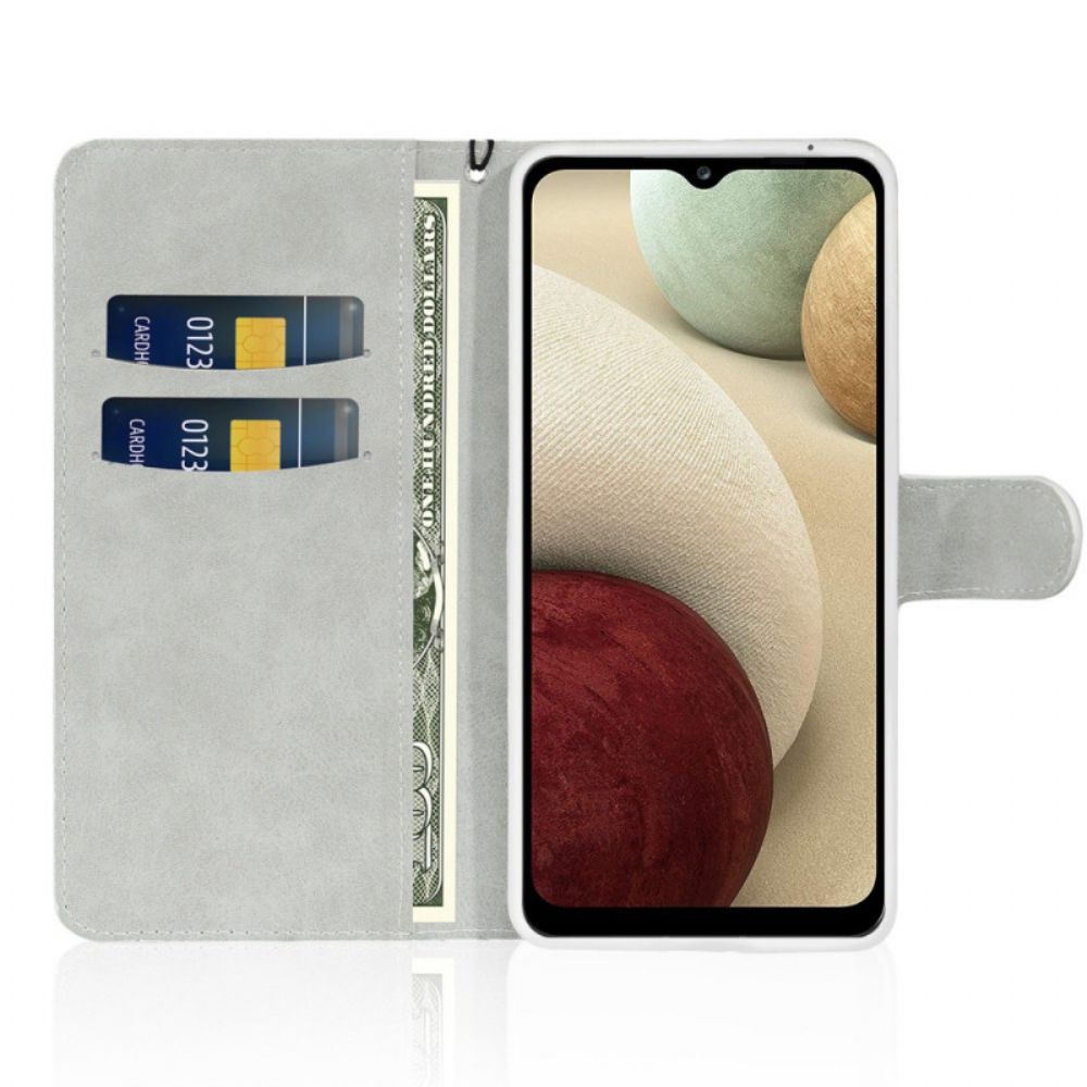Leren Hoesje Voor Samsung Galaxy S25 Fe S-design Met Pailletten