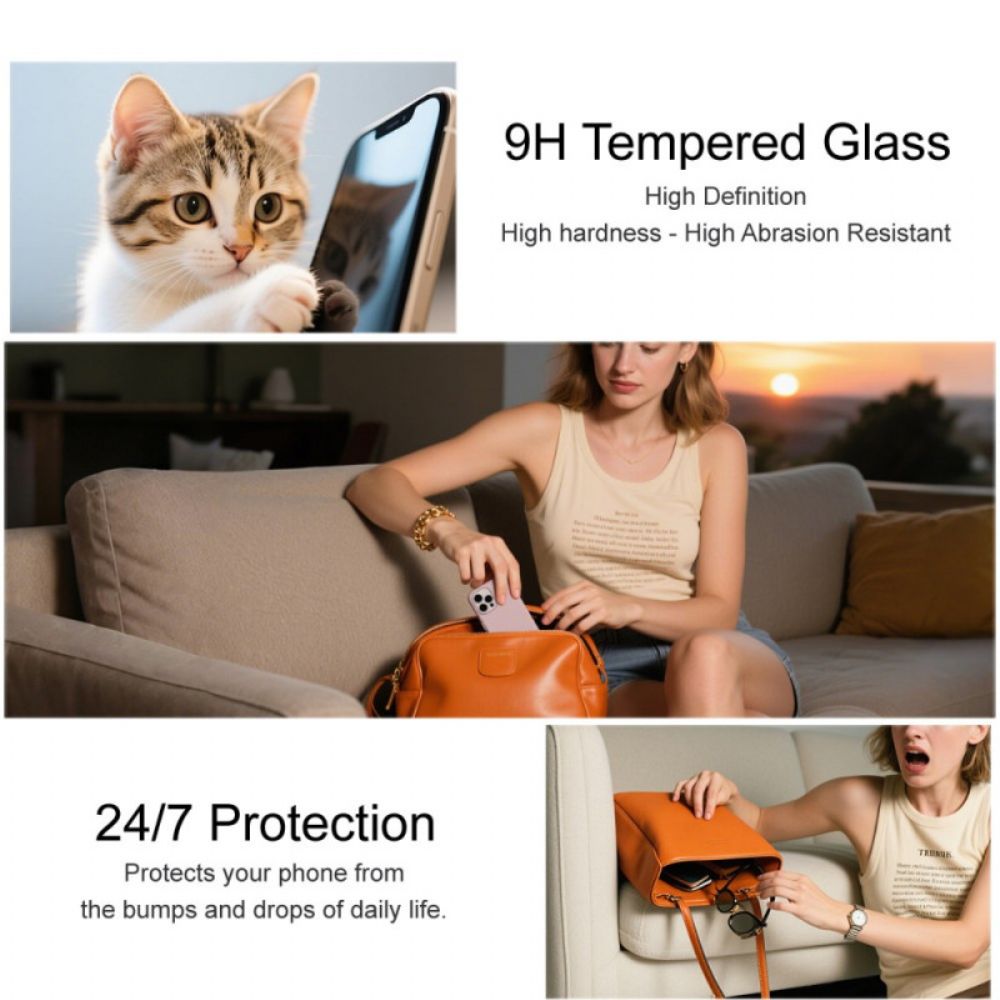 Volledig Dekkende Screenprotector Van Gehard Glas Voor Samsung Galaxy S25 Fe