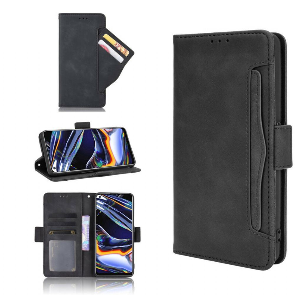 Flip Case voor Realme 7 Pro Eerste Klas Multi-kaart