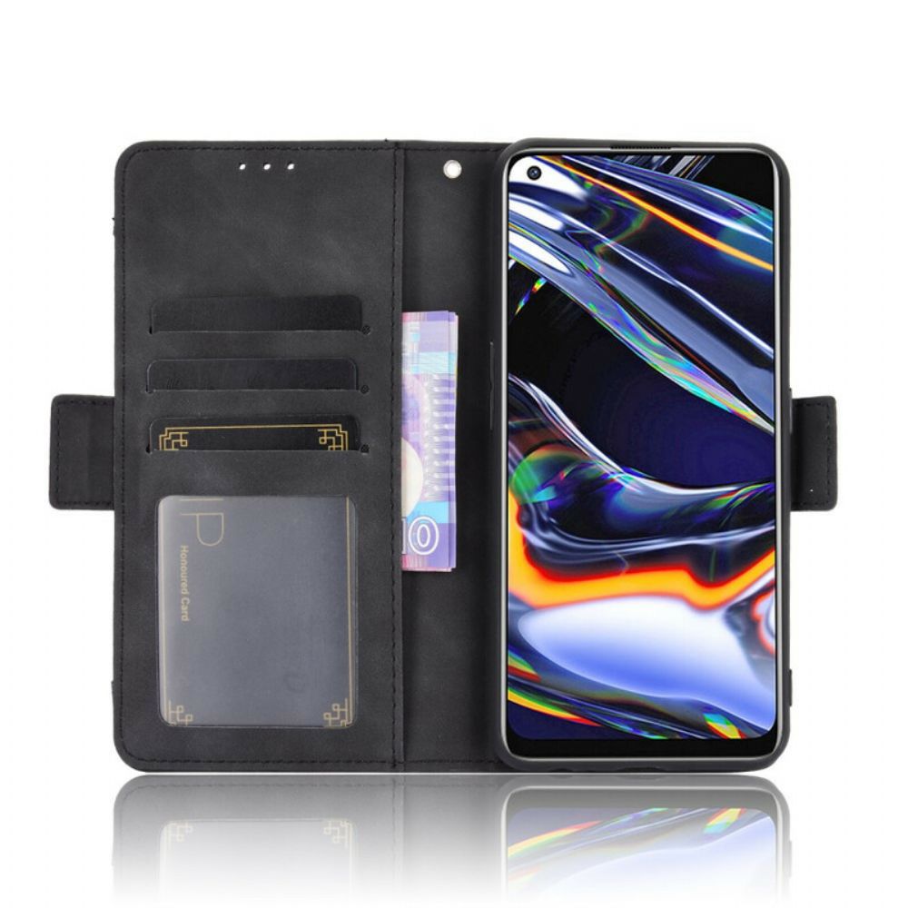 Flip Case voor Realme 7 Pro Eerste Klas Multi-kaart
