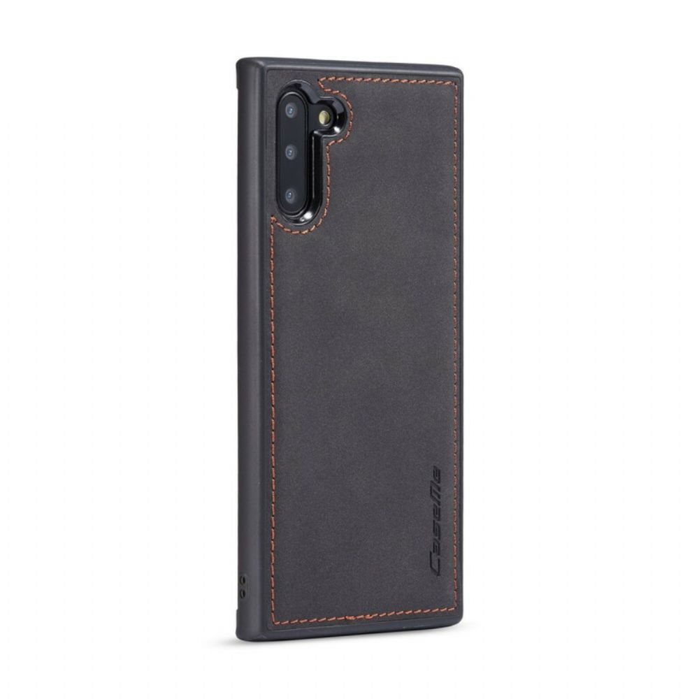 Folio-hoesje voor Samsung Galaxy Note 10 Caseme Vintage Leer