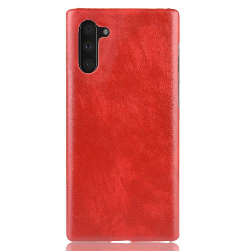 Hoesje voor Samsung Galaxy Note 10 Lichi Leereffect
