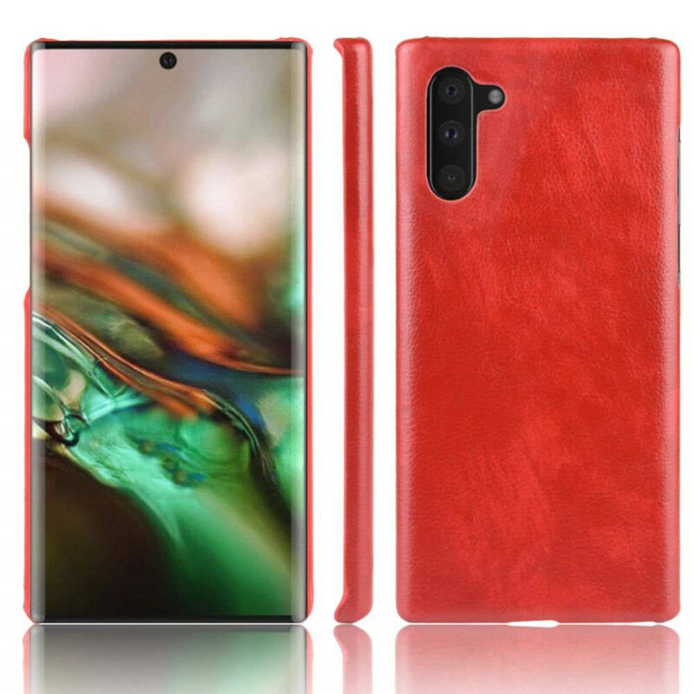 Hoesje voor Samsung Galaxy Note 10 Lichi Leereffect