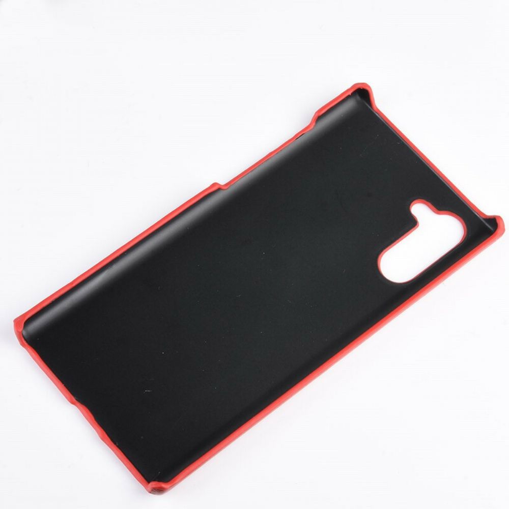 Hoesje voor Samsung Galaxy Note 10 Lichi Leereffect