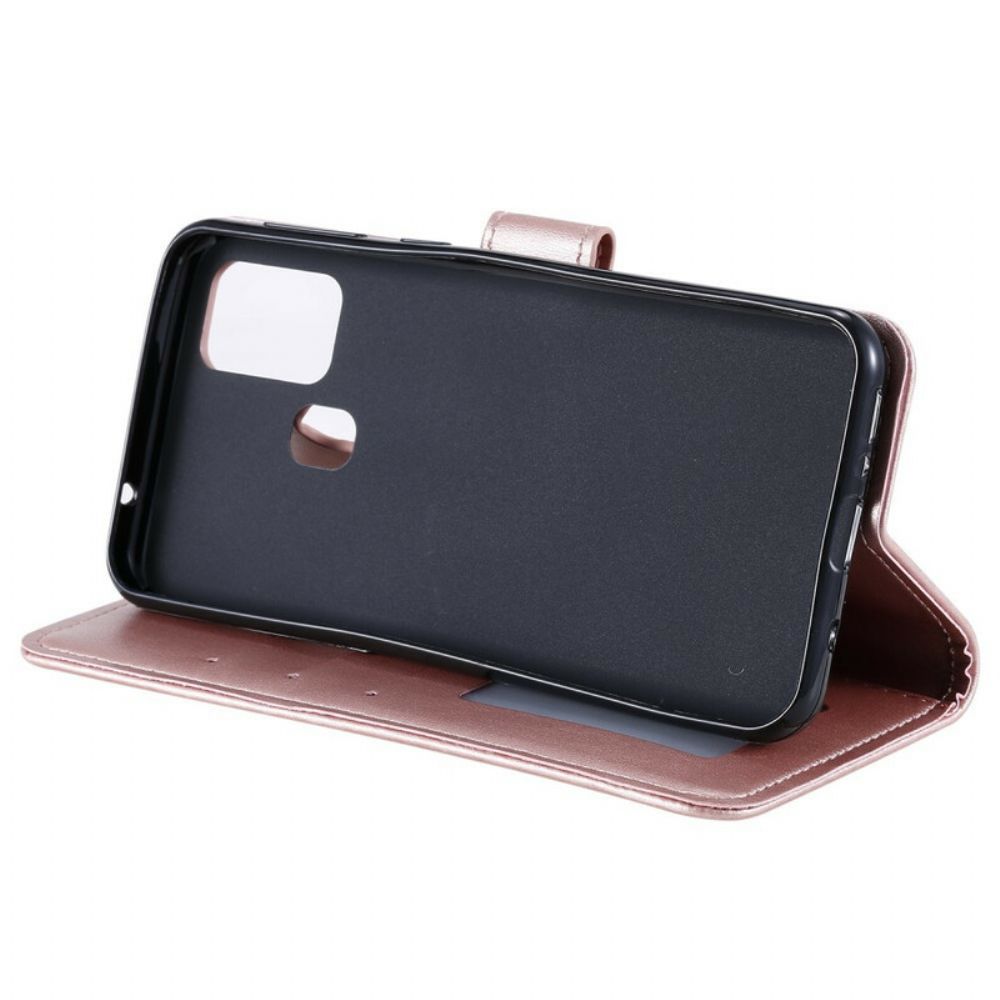 Flip Case voor Samsung Galaxy M31 Zon Mandala