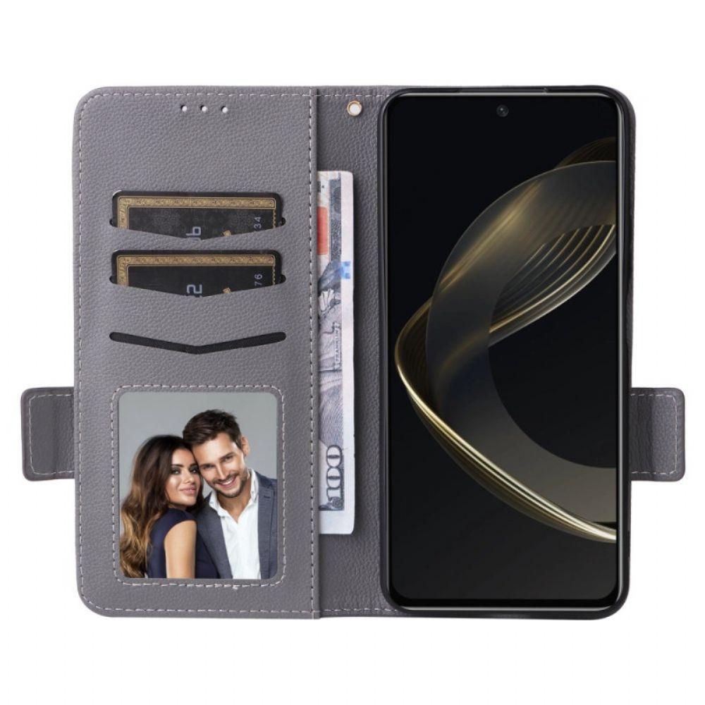 Folio-hoesje Huawei Nova 12 Se Telefoonhoesje Finesse Met Riempje