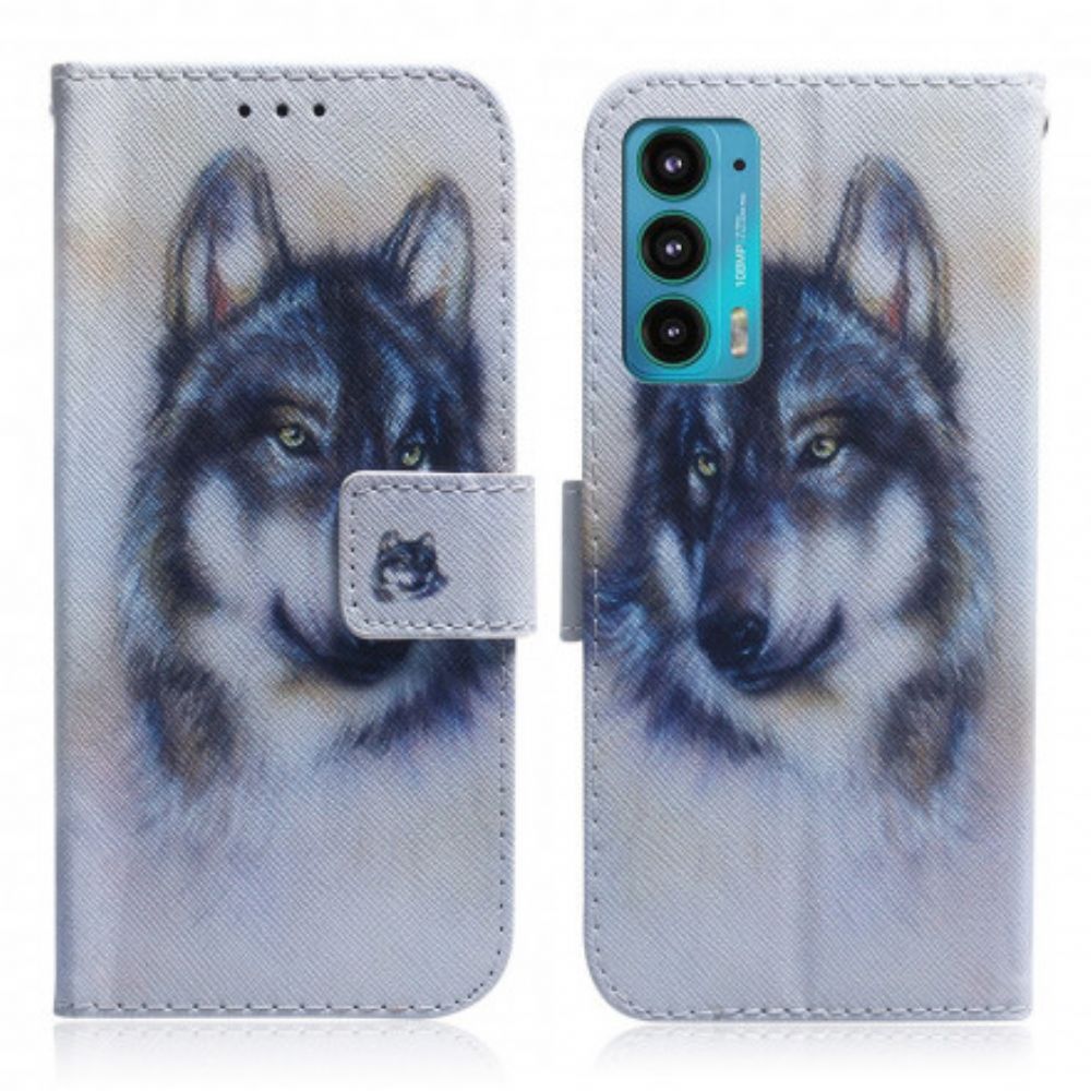 Flip Case voor Motorola Edge 20 Hondsblik