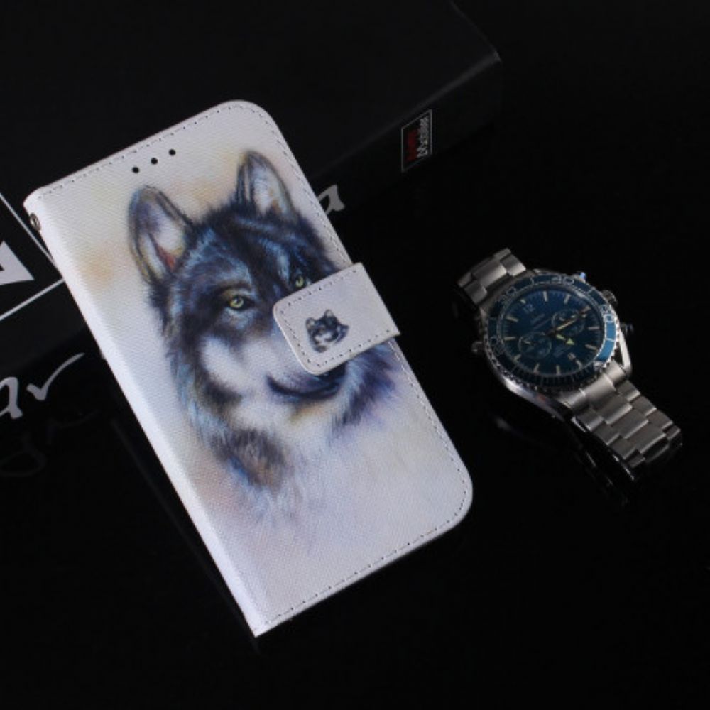 Flip Case voor Motorola Edge 20 Hondsblik