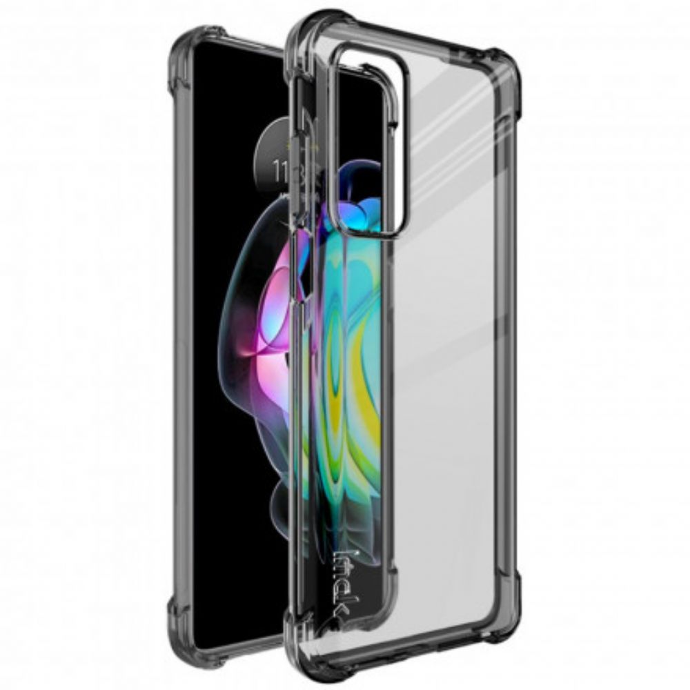 Hoesje voor Motorola Edge 20 Transparant Met Imak Screen Film