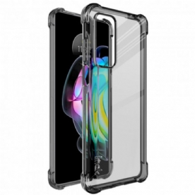 Hoesje voor Motorola Edge 20 Transparant Met Imak Screen Film