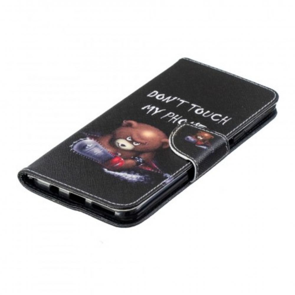 Folio-hoesje voor Samsung Galaxy A7 Gevaarlijke Beer